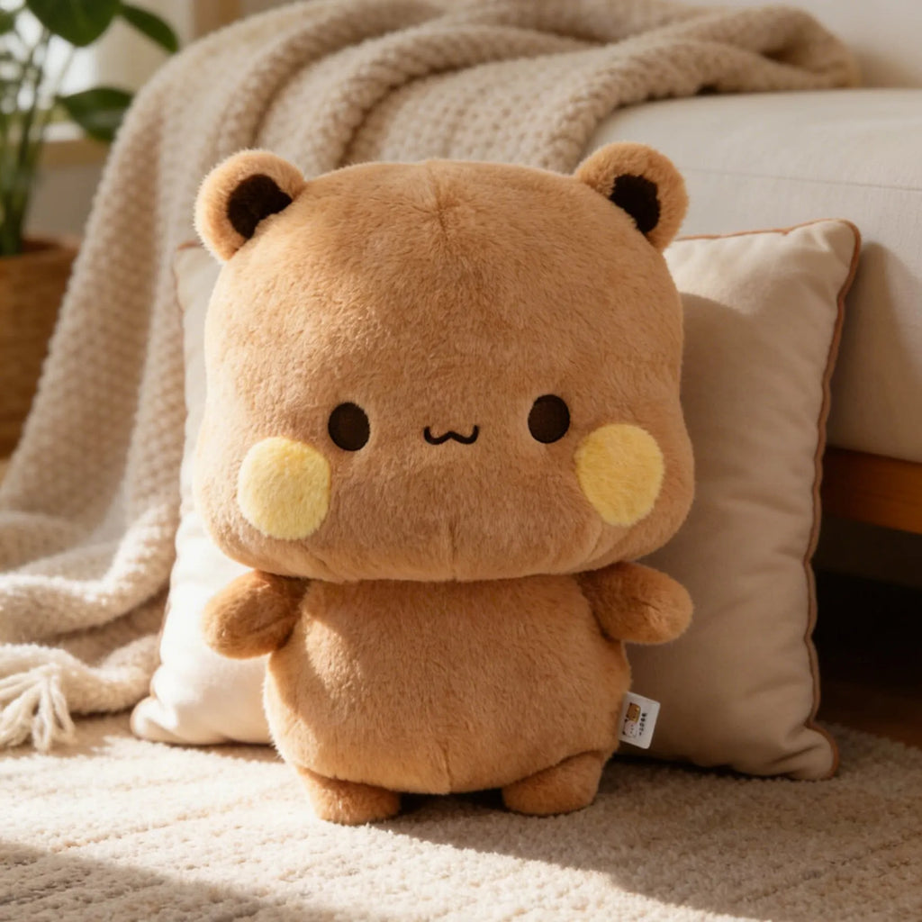 2026 New 35CM Panda Bubu and Yier Plush Toy，Official Original Cute Panda Bubu and Dudu Anime Popular Plush Doll Birthday Gift